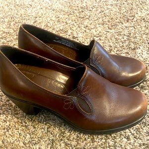 Dansko Heeled Slip-On Dress Shoes